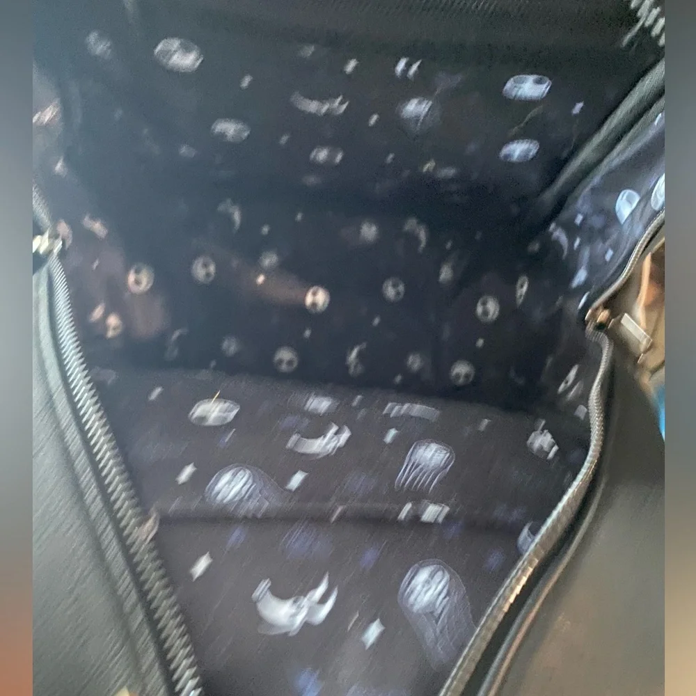 Disney Black Backpack with Colorful Nightmare Design